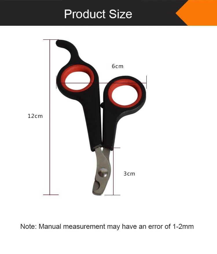 Ножницы из нержавеющей стали для питомцев, маленькая собака и кошка, клиппер Маникюрный Инструмент, товары для животных, ножницы для домашних животных, машинка для стрижки ногтей