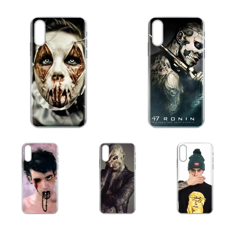 Чехол для Galaxy J1 J2 J3 J330 J4 J5 J6 J7 J730 J8 2015 2016 2017 2018 mini Pro Cover Rick Genest зомби Boy Pop Panda Tiger |