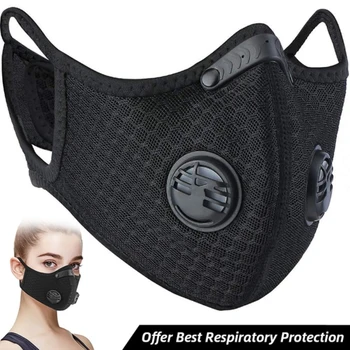 

Free shipping!! Cycling Face Mask Filter PM2.5 Anit-fog Breathable Dustproof Bicycle Respirator Sport Protection Dust Mask Anti