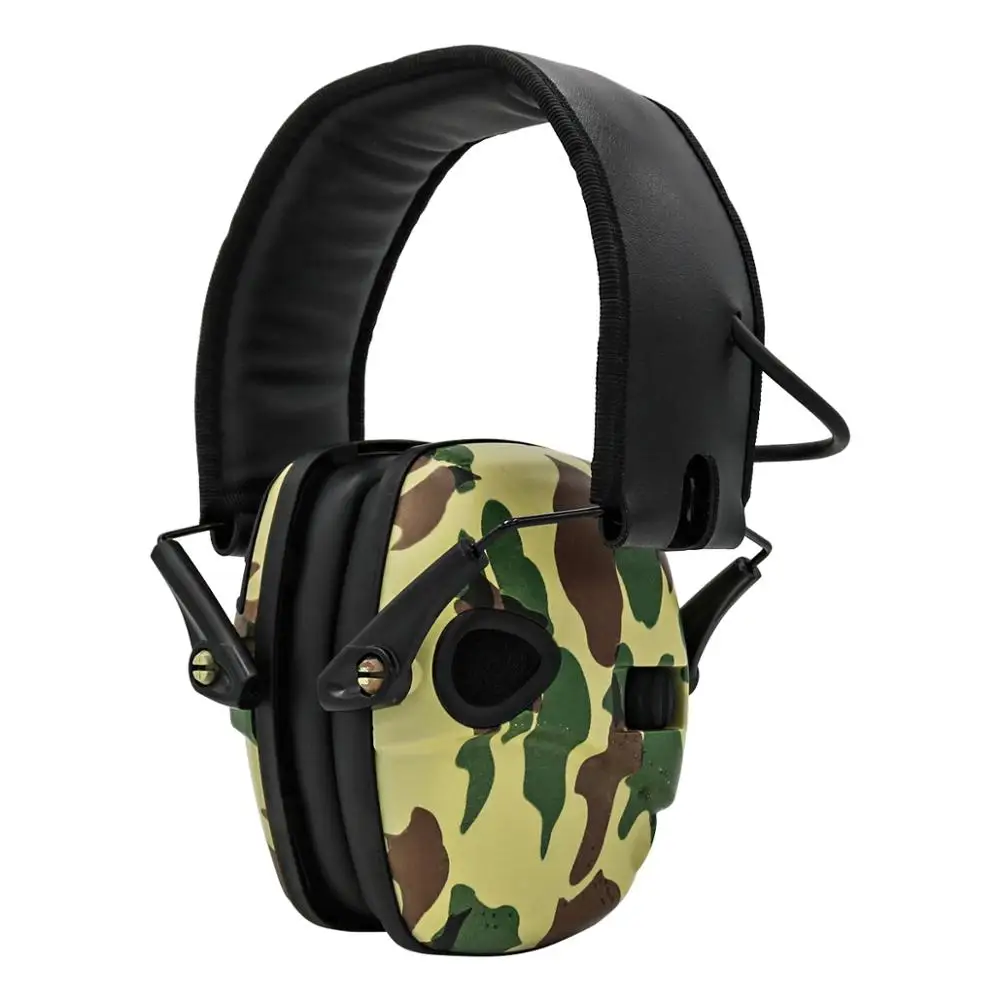 Electronic Shooting Ear Protection Sound Amplification Noise Reduction Earmuffs Hunting Hearing Protecto Tactical Headset
