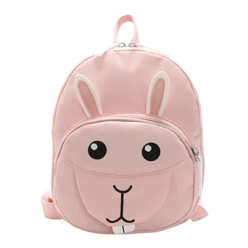 

Baby Backpack Zipper School Bags Cartoon Cute Nylon Animal Prints Children Bag Kindergarten Schoolbag Kids Backpack
