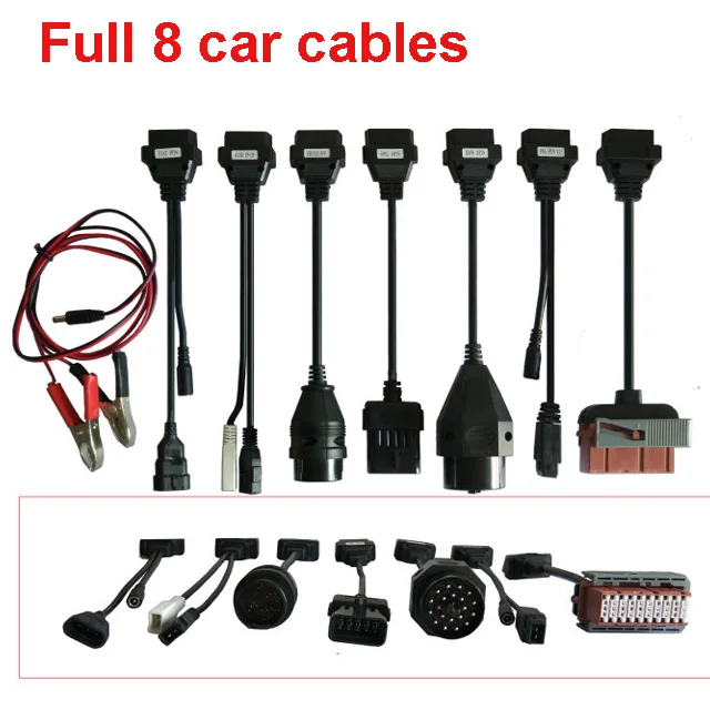 Высокое качество,0 keygen VD ds150e cdp Bluetooth для delphis autocomes автомобильные грузовики vd TCS CDP PRO OBD2 диагностический инструмент - Цвет: car cable