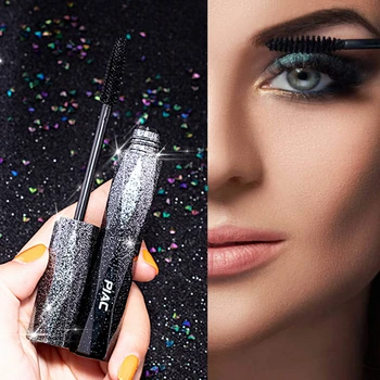 

Starry Sky 4d Silk Fiber Lash Mascara Waterproof Lengthening Natural Thick Thickening Lasting Charming Eye Makeup Black Eyelash