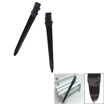 

2019 New 10PCS 8.5cm Black Hair Clip For Women Metal Bobby Pin Hairpins Bow Hair Clips For Girls Styling Tools 2 Styles