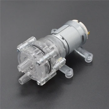 

Mini DC Water Pump 6-12v Small Water Pump High Temperature Resistant 100 Degrees Long Life Self-priming Pump for Water Dispenser