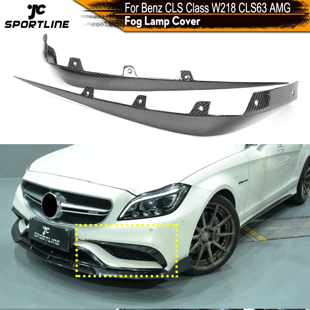 Carbon Faser Frp Frontschurze Splitter Flaps Canards Fur Mercedes Benz W218 Cls63 Amg Limousine 4 Tur 2015 2017 Bumper Splitter Front Bumper Splitterfront Bumper Aliexpress