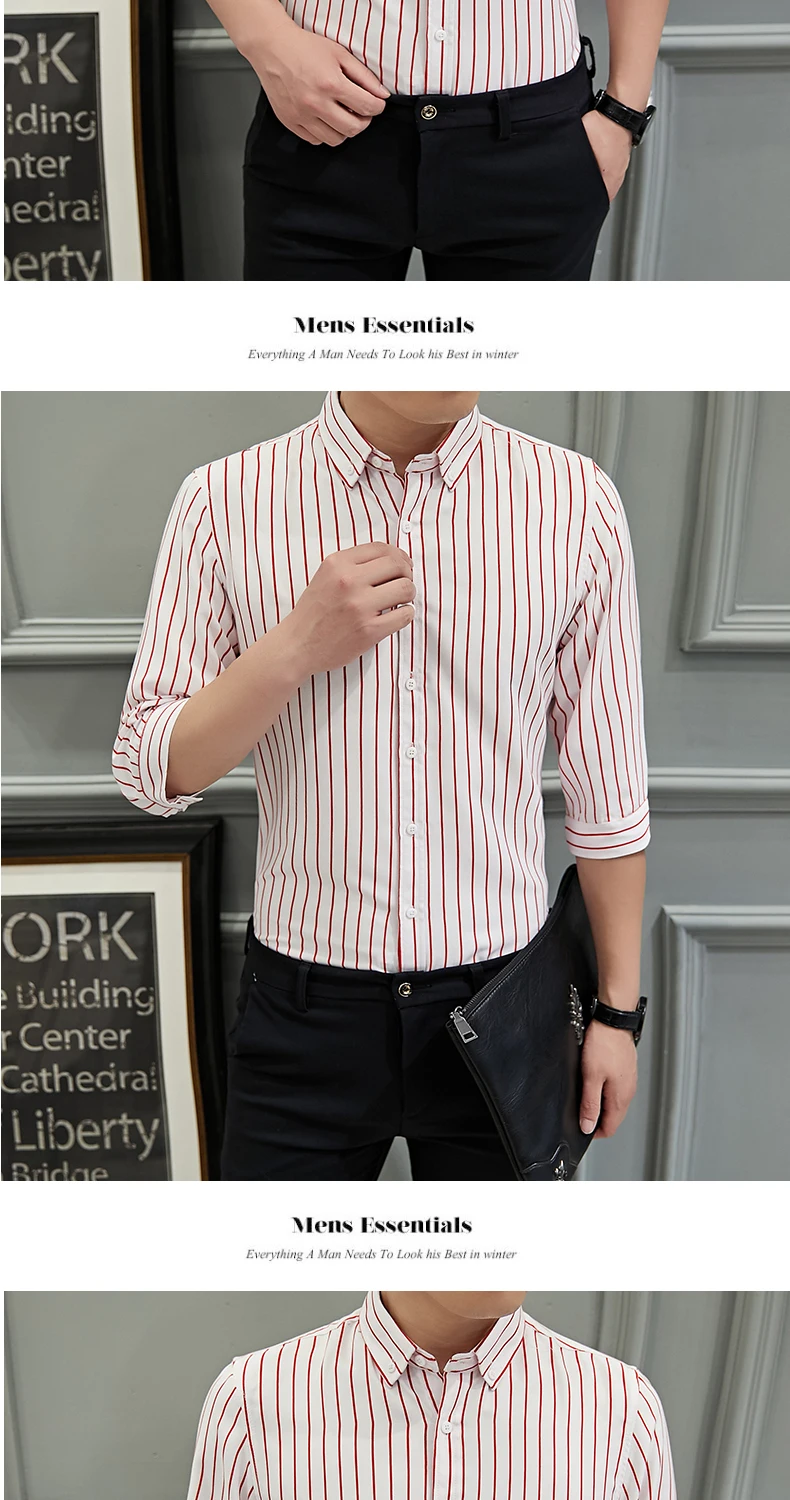 Модная мужская одежда Slim Fit Мужская рубашка с длинными рукавами мужская клетчатая хлопчатобумажная повседневная мужская рубашка Social Plus высокого качества Топ SizeM-5XL