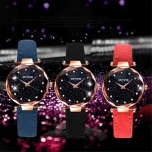 Женские Лучшие брендовые роскошные часы с кристаллами магнитные звездное небо женские наручные часы для Montre Femme женские часы relogio feminino Q