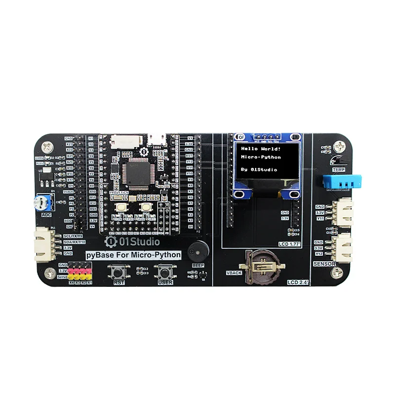 Макетная плата Micro pyton: Pyboard/STM32 один чип Встроенный обучающий комплект для программирования