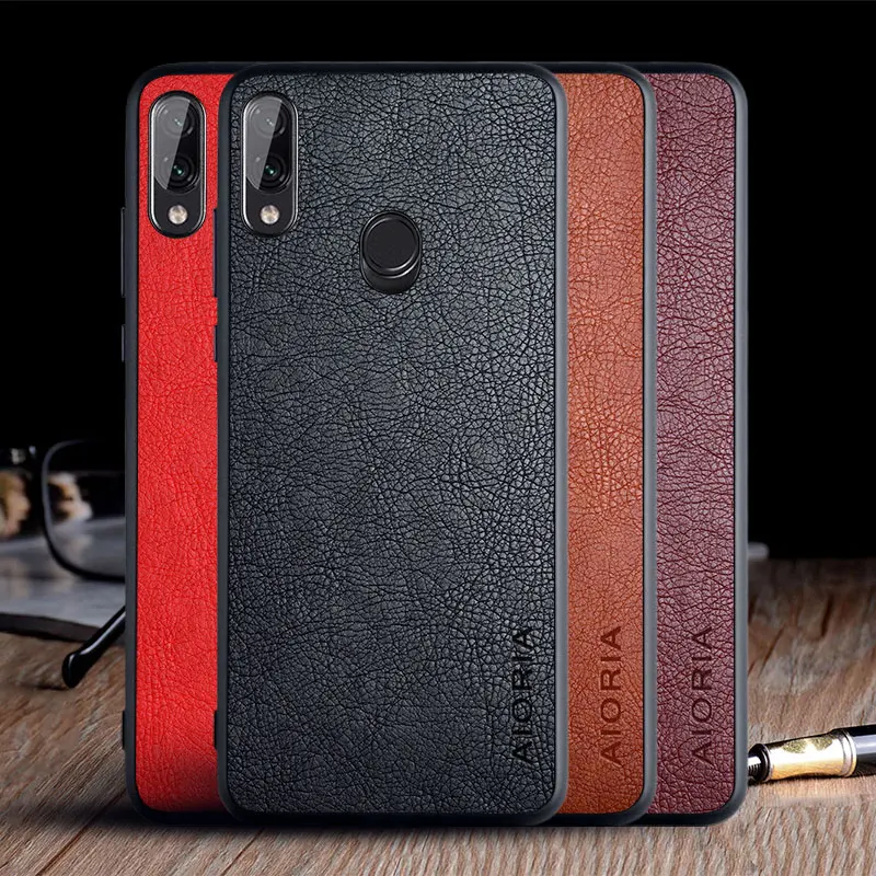 Чехол для Xiaomi Redmi Note 7 Pro роскошный винтажный кожаный чехол с отделением телефона
