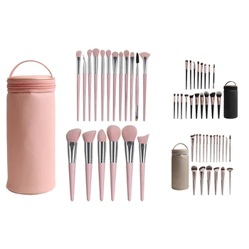 

18Pcs Makeup Brush Set Eye Brush Beauty Tools Eyeshadow Contour Beauty Cosmetic for Make Up Tool with Storage Bag