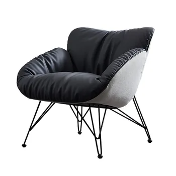 

Modern minimalist single chair fabric sofa Nordic leisure living room balcony home lazy Z2