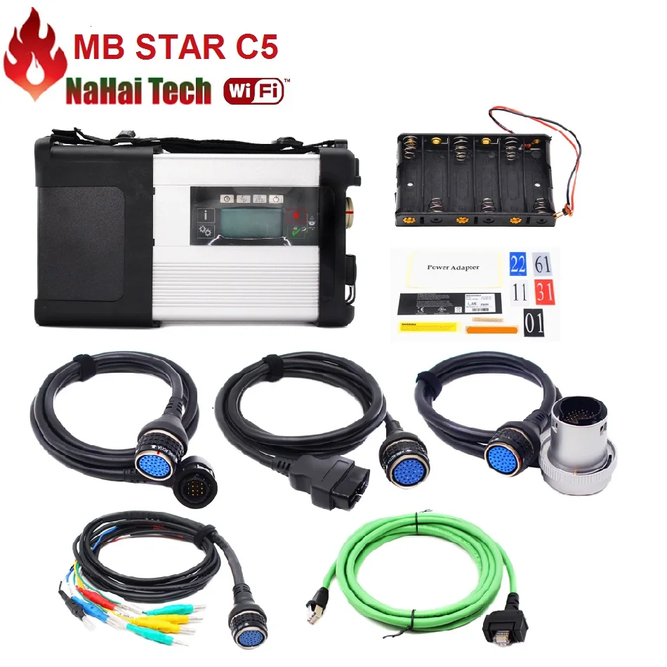 V2020.12 MB Star C5 SD Connect мультиплексор Compact для Car & Trucks со звездой Vediamo DTS|Механические