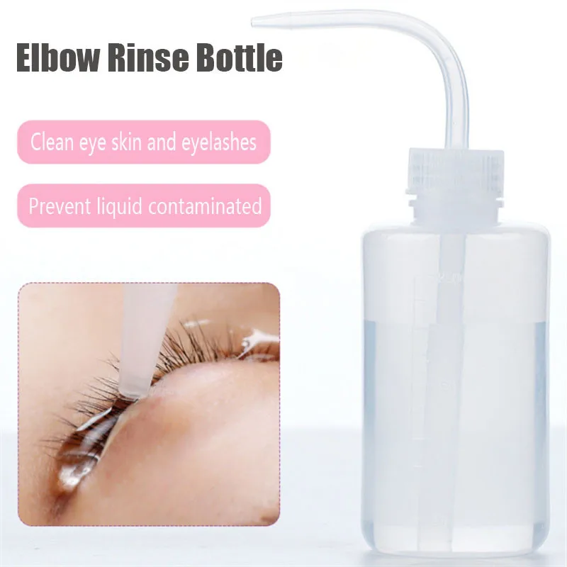 Extensión de pestañas, limpieza de pestañas, maquillaje permanente, botella de enjuague, accesorios de Microblading, suministros de tatuaje