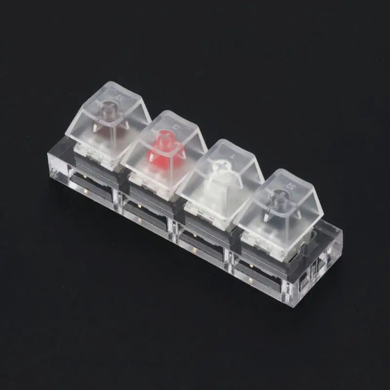 Переключатель Kailh Box акриловые механические клавиатуры переключатель 4