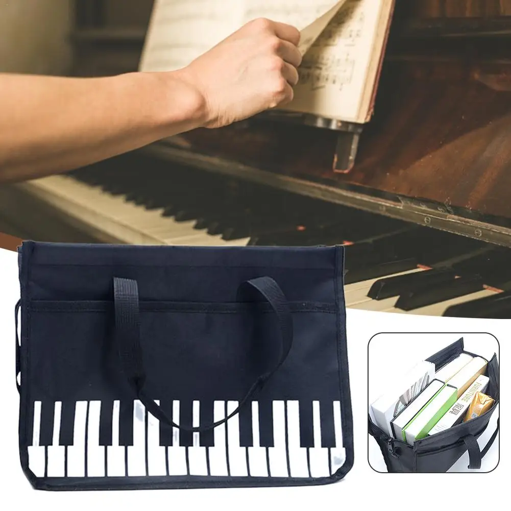 Сумка из ткани Оксфорд сумки из натуральной кожи клавиши пианино узор музыка сумка Большая вместительная сумка для покупок сумка-шоппер сумка Для женщин снаряжение для путешествий