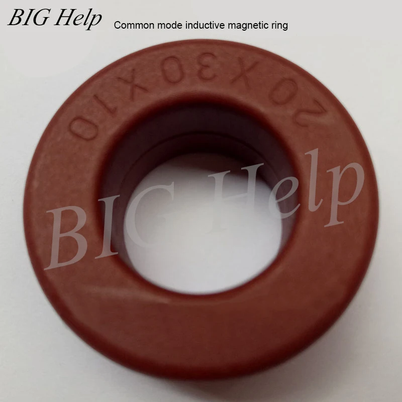 

Amorphous nanocrystalline common mode inductor filter core outer diameter 30X inner diameter 20X high 10MM red sheath ring