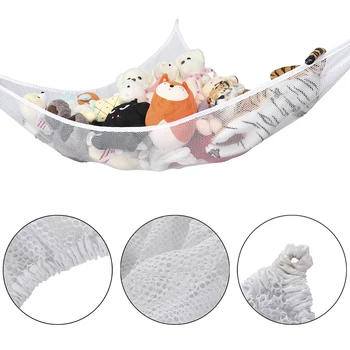 

2019 Children Toys Storage Hammock Net Stuffed Animals Toys Hammock Net Organize Storage Holder Space Saving Home High Quality
