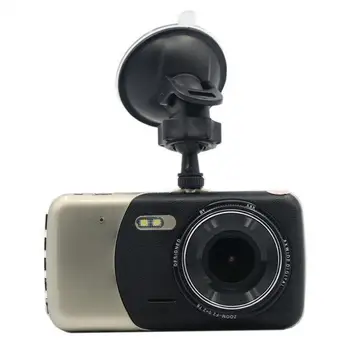 

4 Inch IPS Full HD 1080P Car Driving Recorder Car DVR Driving Recorder Wide Angle Lens Car Dash Cam