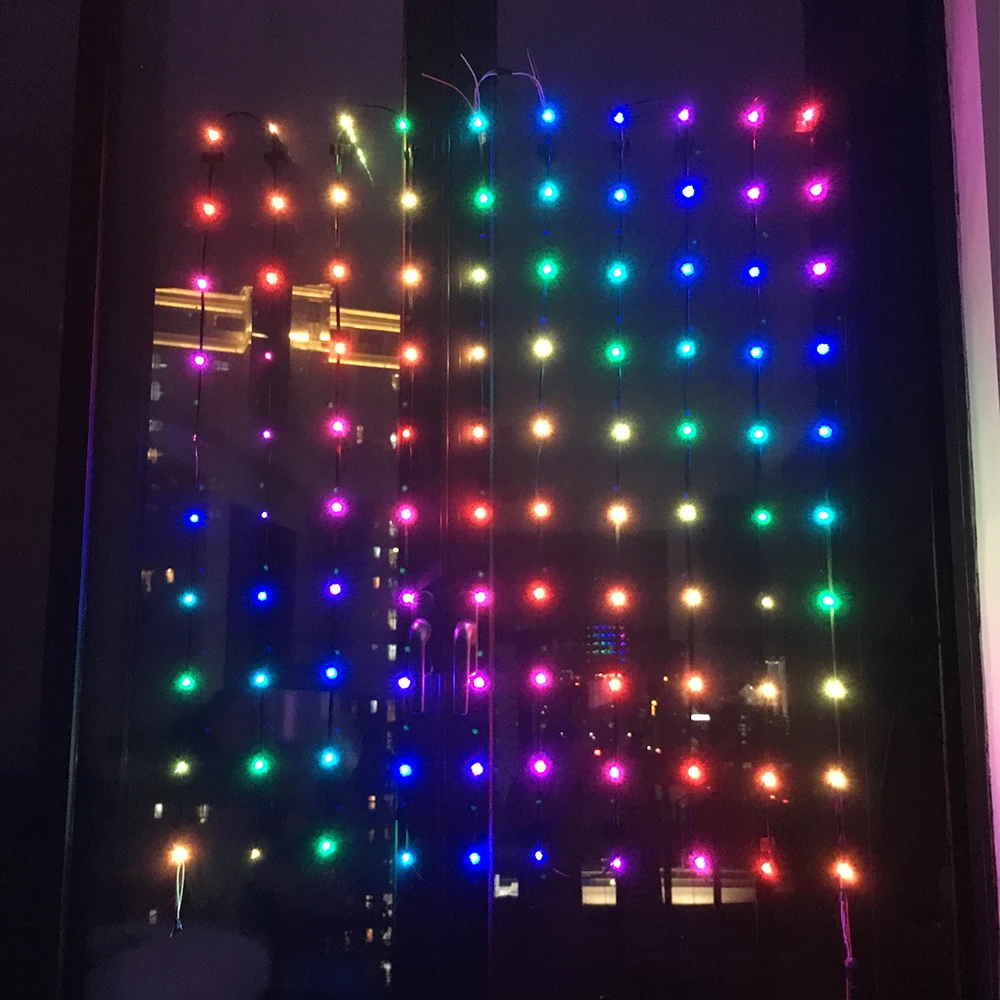 WS2812B предплатные модуль светодиодной матрицы LED свет шнура 5V 10 см проволока для