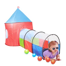 Складная большая игровая палатка, игрушки для детей, типи, палатка, игровой домик с ползающим туннелем, для детей, для дома, для улицы, океан, мяч, бассейн, палатка