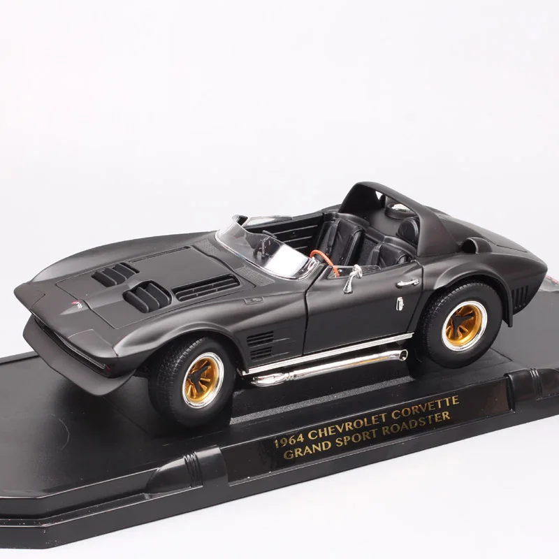 1:18 Большие весы Yat Ming classics Chevy 1964 Chevrolet Corvette Roadster dunkelblau C2 Diecasts &amp Toy модели