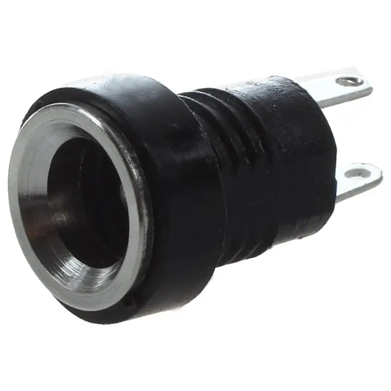 

5.5 x 2.1mm 3A 12VDC Power Adapter Connectors Female Socket Power Supply Power Outlet Socket, black