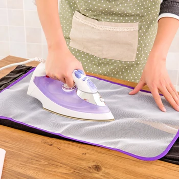 

2019 Protective Ironing Cloth High temperature Board Press Iron Mesh Insulation Pad Guard Protection Clothing Home Accessories