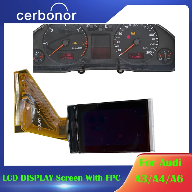 Original For Audi A3/A4/A6/B5 VDO LCD Screen Display Instrument Cluster  Repair