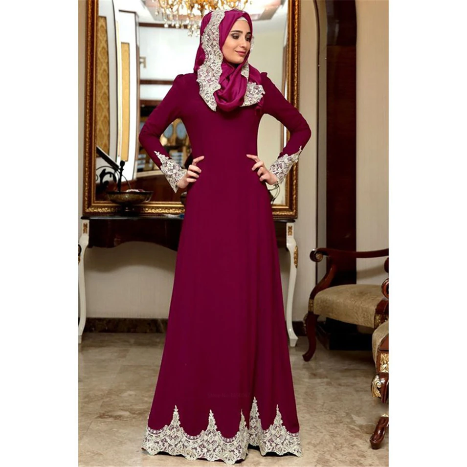 Beautiful lace abaya