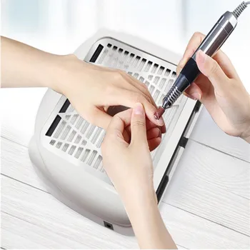 

Powerful Nail Dust Suction Collector Vacuum Cleaner Manicure Tools Nail Salon Equipment