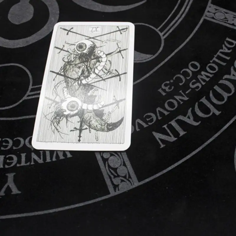 49x49 см астрологическая ткань для алтаря Таро Wicca алтальная настольная игра товары
