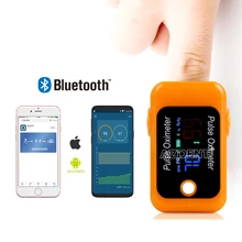 Новейшее приложение Bluetooth функция Оксиметр Пульсоксиметр пальцевой Пульсоксиметр Bluetooth пальцевой Пульсоксиметр
