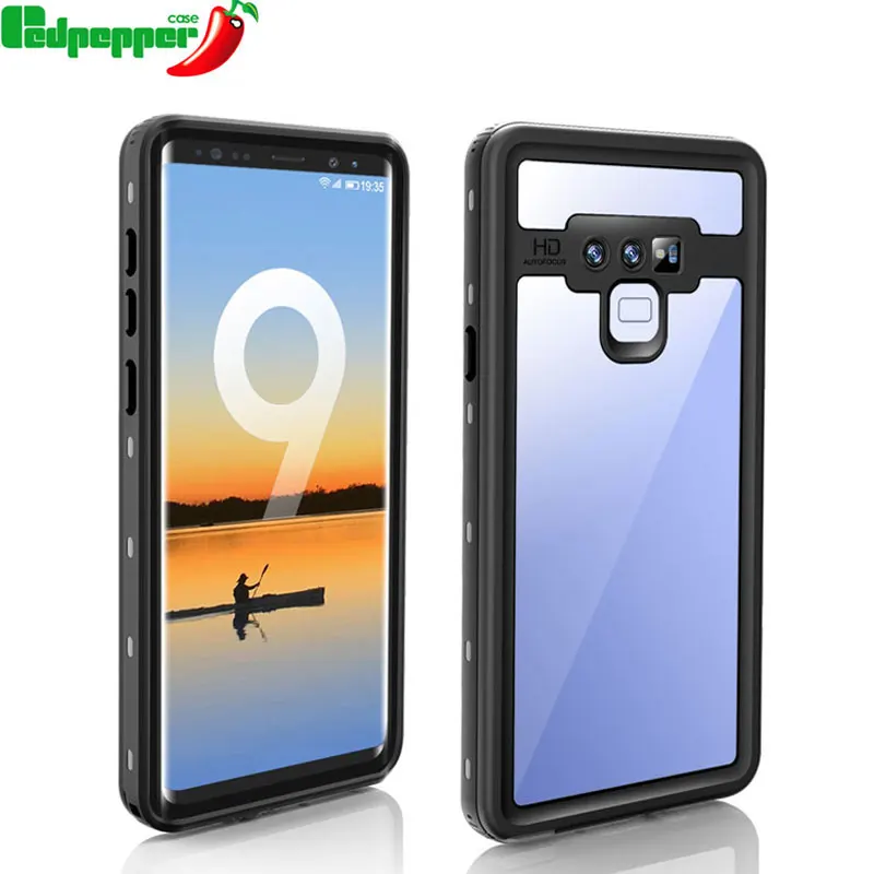 Redpepper Brand Waterproof Case For Samsung Galaxy Note 9 Diving Shockproof All Sealed Design Protective Phone Cover Cases | Мобильные