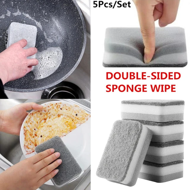5PC Sponge Replacement Heads, Dish Washing Tool,Kitchen Bathroom