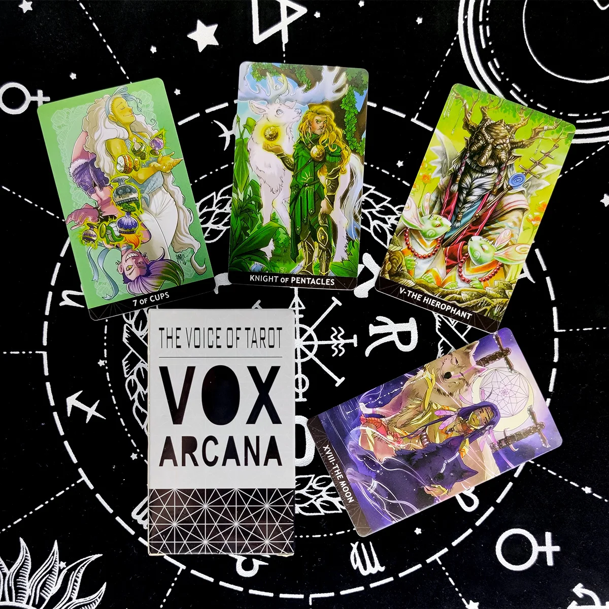 Горячая Распродажа Vox Arcana карты Таро колода для гадания английская версия