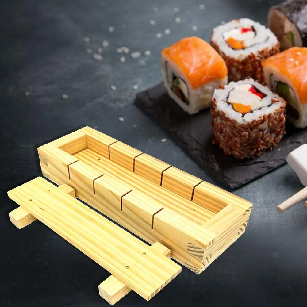 acts as a traditional shape for making sushi Bamboo mould bamboo and wooden sushi mould which is used for making oshizushi or press sushi. 
