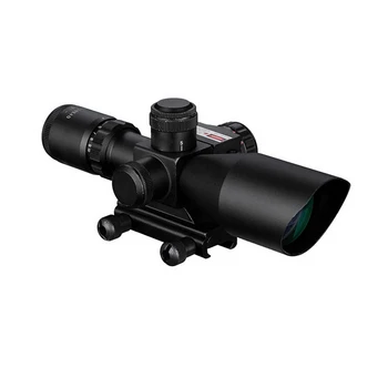 

2.5-10X40 Tactical Red Green Optical Scope with Red Laser Scope Hunting Optical Airsoft Scope
