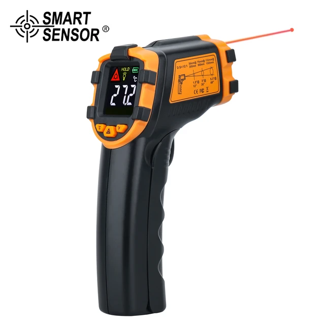 Laser Temperature Gun Humans  Temperature Measuring Laser Gun - Infrared  Thermometer - Aliexpress