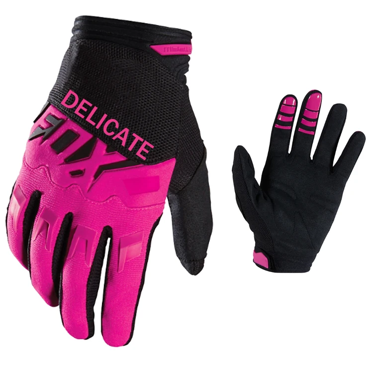 Нежные лисьи мотоциклетные MX DIRTPAW розовые гоночные перчатки мотоцикл горный велосипед езда велосипедные спортивные перчатки