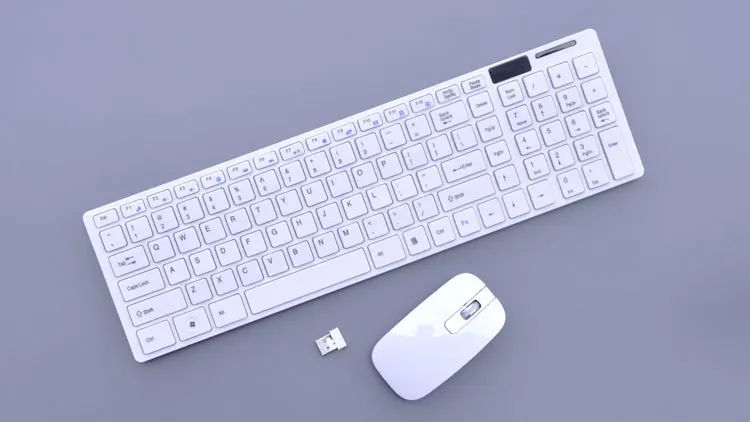 

14-Inch Wireless Chocolate Mouse Keyboard Suit 2.4G Ultra-Thin Keyboard And Mouse Kit for Home & Office Use