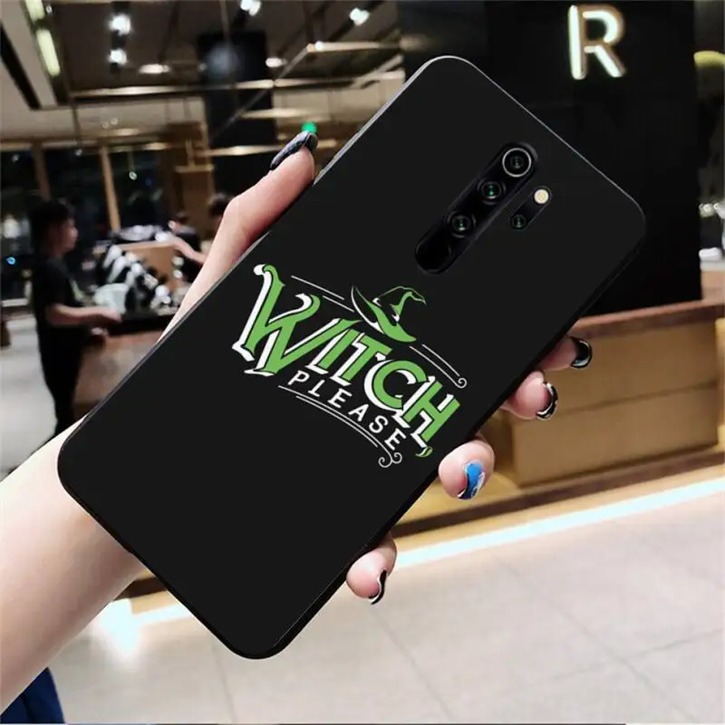 KPUSAGRT Broadway Musical Wicked Lyrics Soft Phone Case Cover for Redmi Note 9 8 8T 8A 7 6 6A Go Pro Max Redmi 9 K20 xiaomi leather case color Cases For Xiaomi