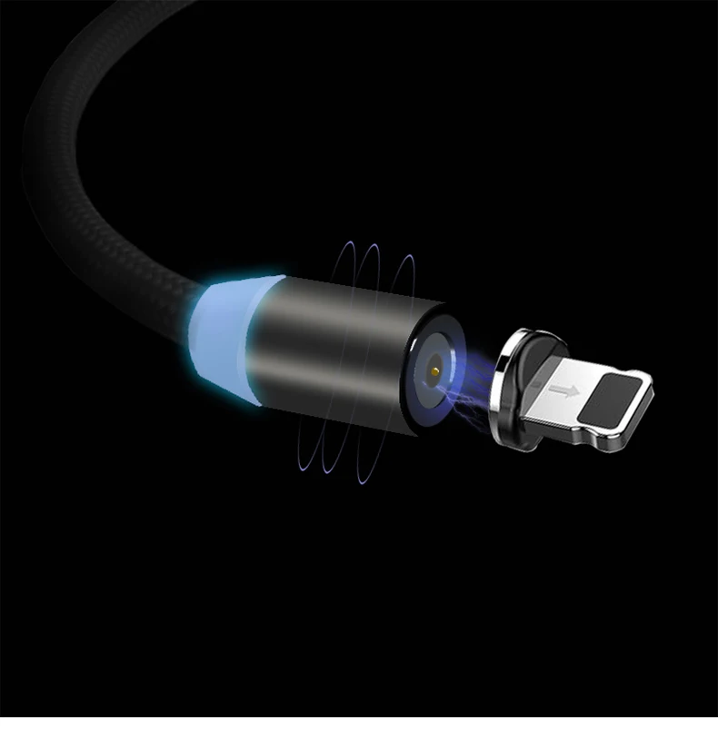 GZSP Магнитный USB кабель, быстрая зарядка, USB кабель, Магнитный зарядный кабель для передачи данных, Micro USB кабель для мобильного телефона для iPhone