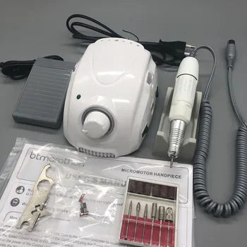 

STRONG 210 65W BTMARATHON-Champion 3 Micromotor SDE-H20N Handpiece Electric Manicure Drill Set for manicure Nail Drill equipment