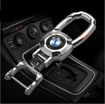 

HOT Key Ring For Honda Toyota Mini Chevrolet Jeep Nissan BMW Mercedes Hyundai kia 3D Metal Car Keychain car styling