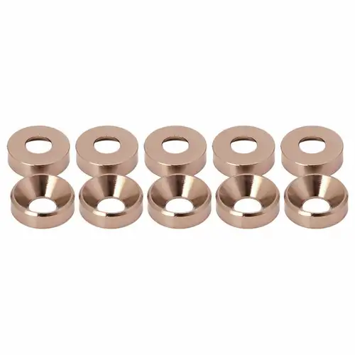 20pcs M2 M3 M4 M5 M6 Aluminum Colourful Anodized Countersunk Head Bolt Washers Gasket Red/Grey/deep Blue/Black/purple - Image 12