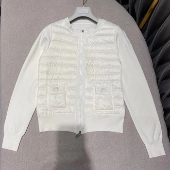 

Women Cotton Cardigan Coat Autumn 2020 Casual O-Neck Long Sleeve Knit Sweater Coat Female Tops