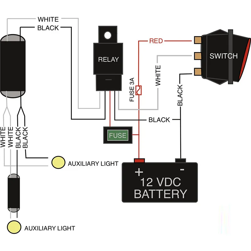 CARCHET 12V Светодиодный свет проводки жгут Комплект реле Вкл/Выкл переключатель для скрытый туман лампа длинная полоса света внедорожные прожекторы автомобиля