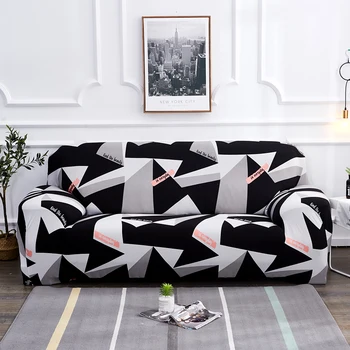 

New Printing Chair Cover Sofa Cover Elastic Sofa Slipcovers for Living Room Corner Sofa Towel Couch Cover