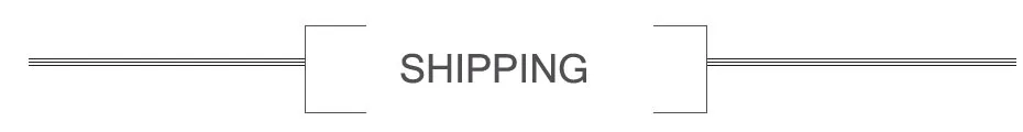 SHIPPING